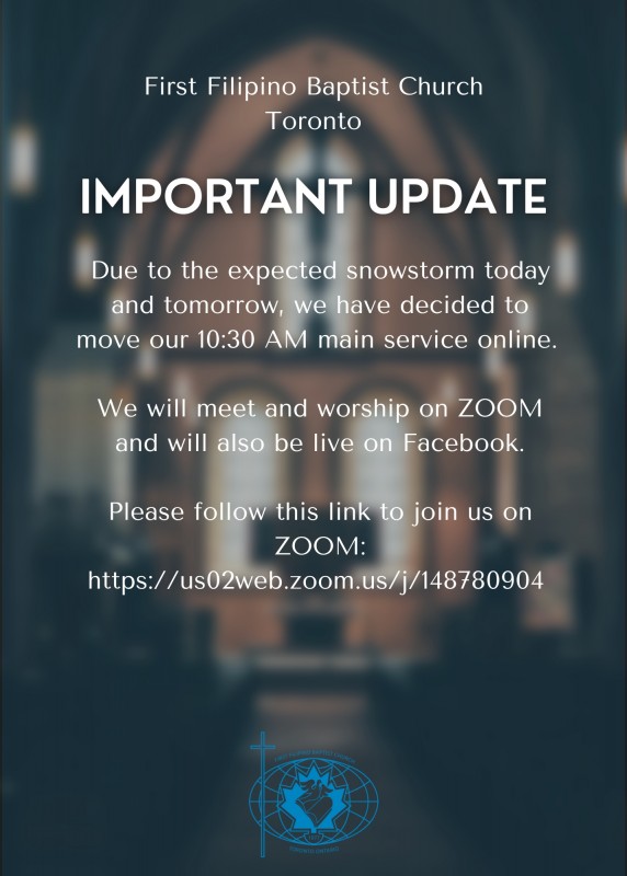 Brown Thanksgiving Church Service Schedule Announcement